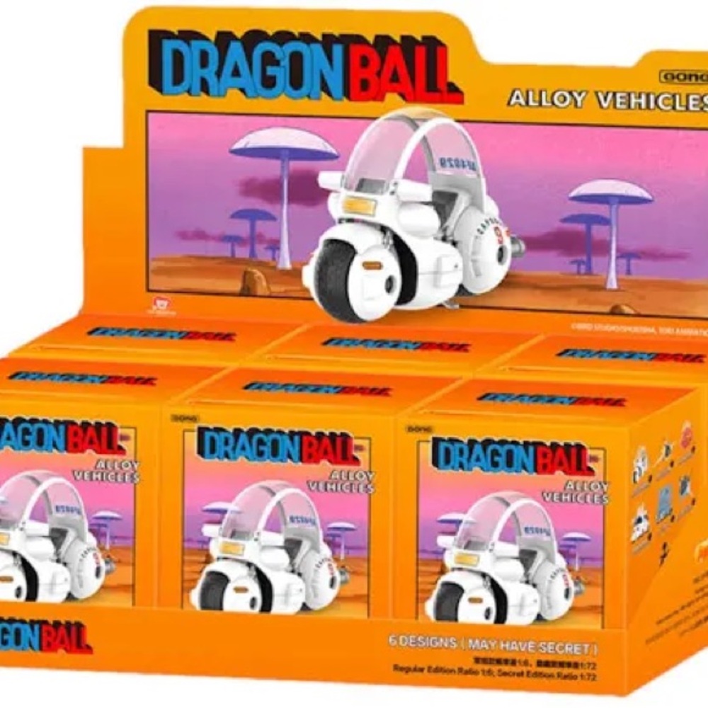 Pop Mart Dragon Ball Alloy Vehicle Collectible Blind Box